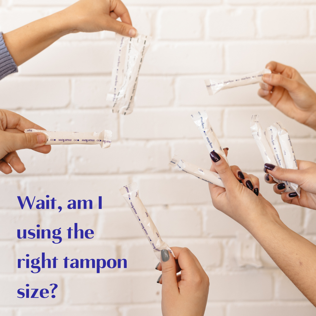 Do tampons come in different sizes? marlow