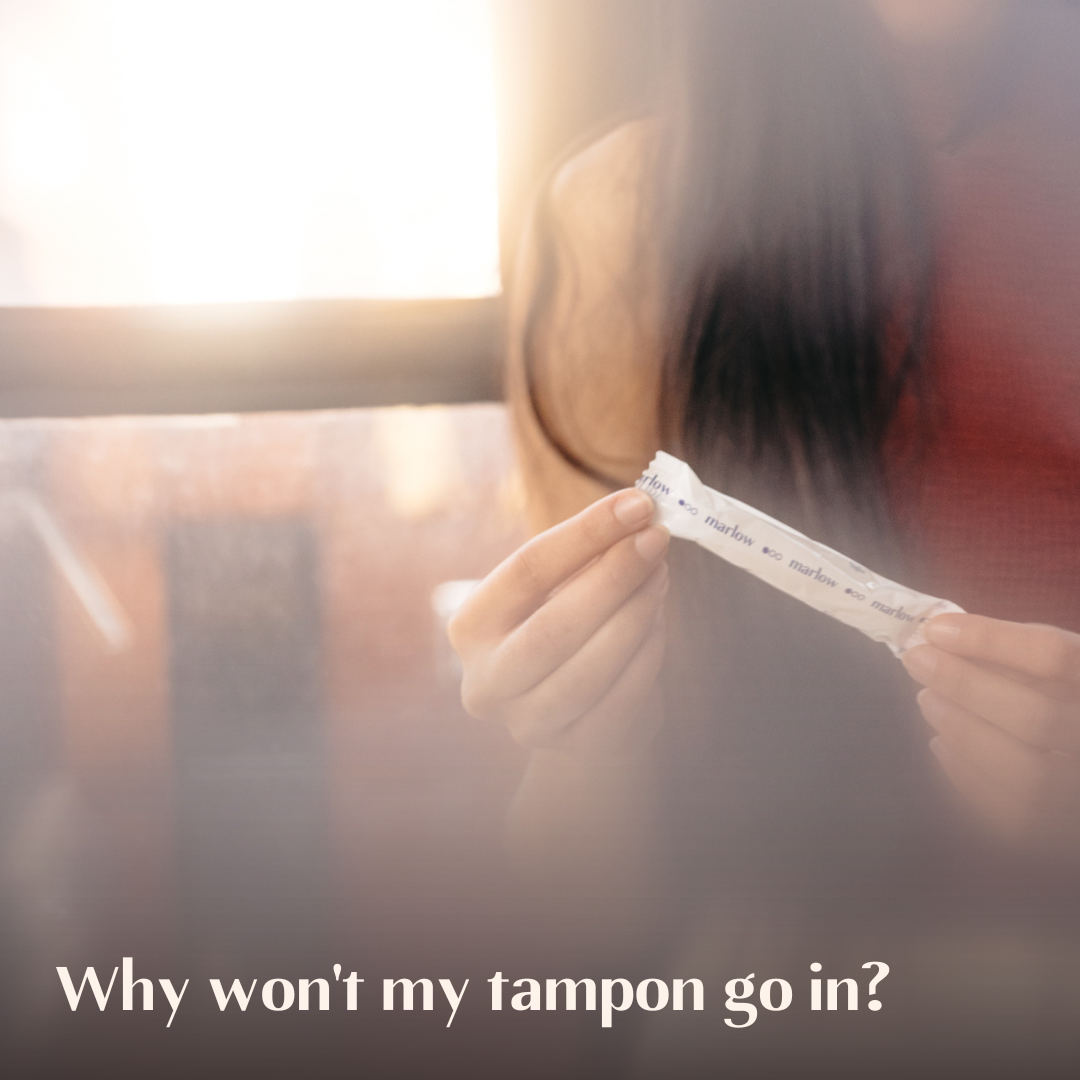 Disco Parásito proposición Why won't my tampon go in? – marlow